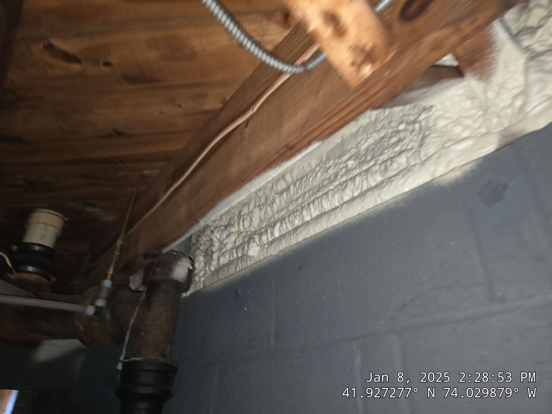 Attic Insulation using Closed Cell Spray Foam by NYS Foam & Energy