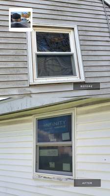 Window Installation using Provia and infinity By marvin windows 