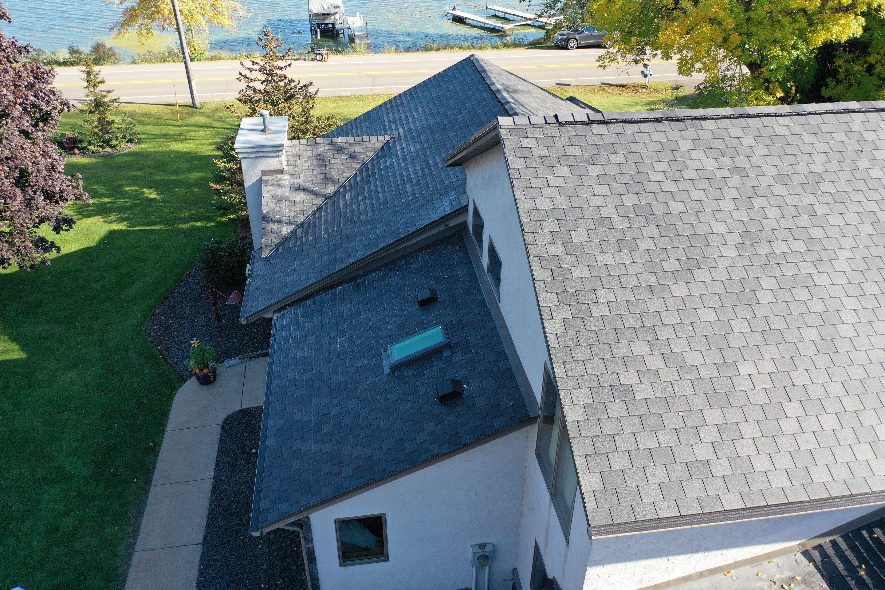 Premium Roof Replacement – F-Wave Designer Slate | Little Canada, MN by First Impressions Exteriors