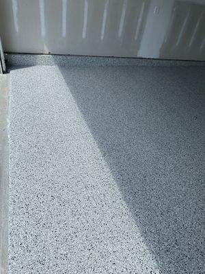 Garage Floor Coating using Cabin Fever