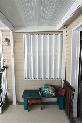 Accordion Shutters & Hurricane Fabric