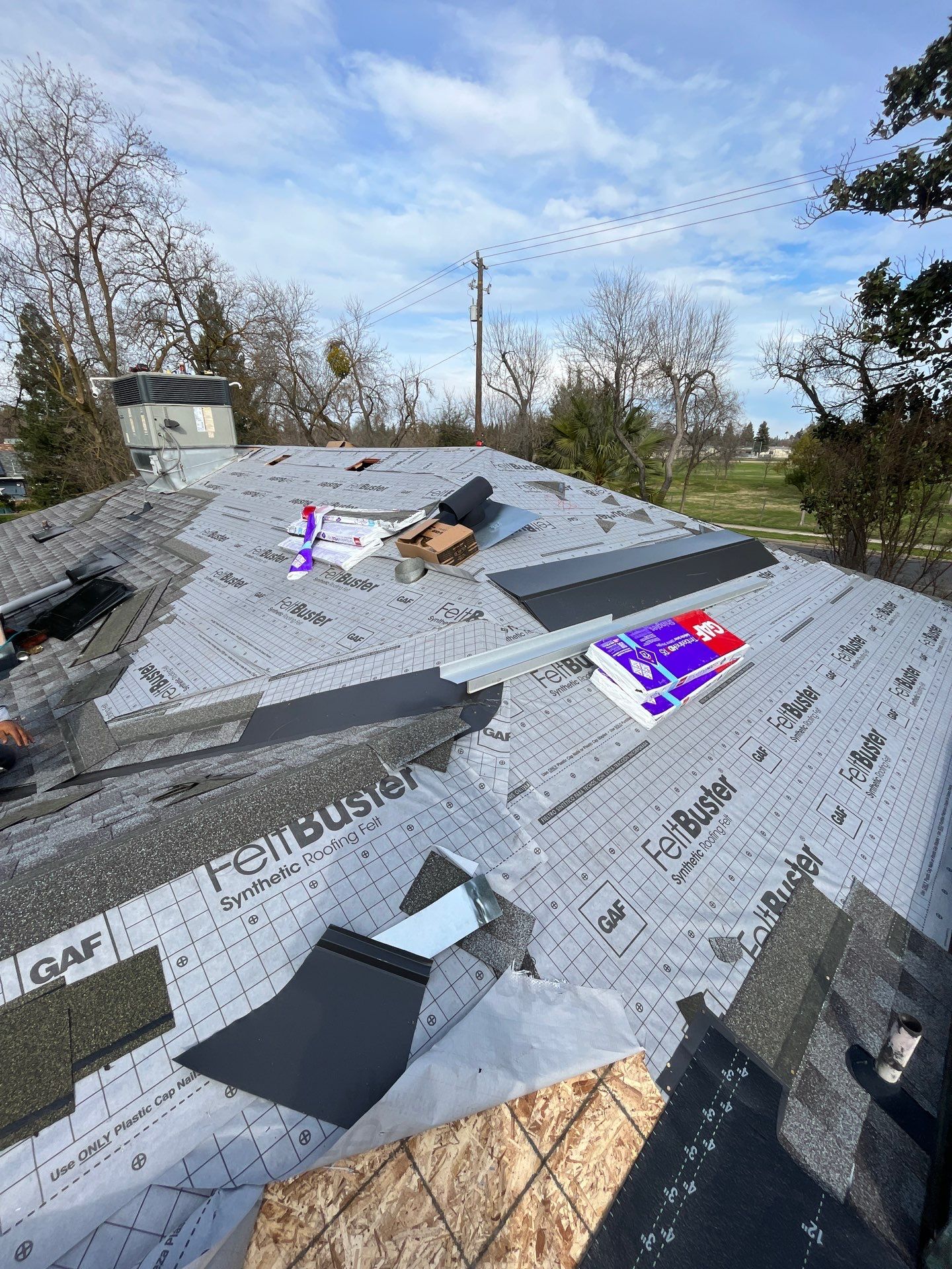 Roof Installation in Fresno CA by Grandmark Service Company