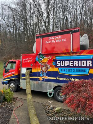 Air Duct Cleaning With a Vacuum Truck in Follansbee, WV