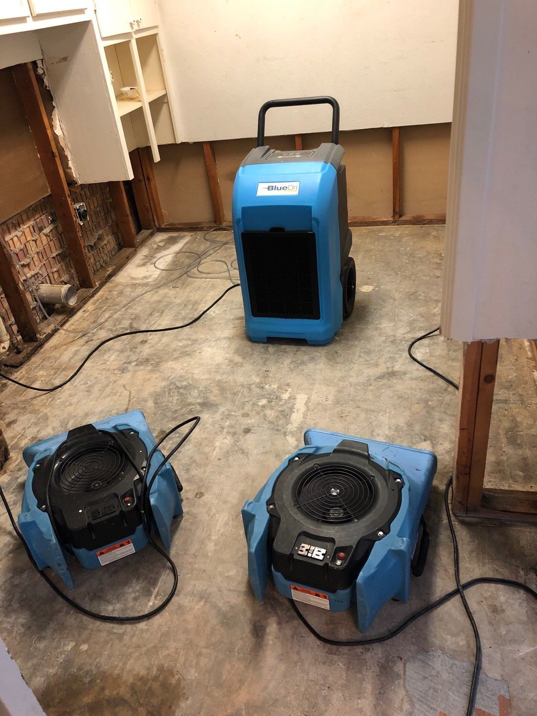 Home Remodel after Huge Water Damage by L&T General Contractors and Restoration INC