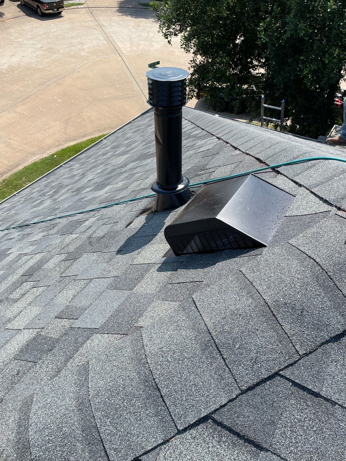 Residential Roofing Installation using Owen's Corning Duration (Lifetime) Shingles by Roof Repair Company