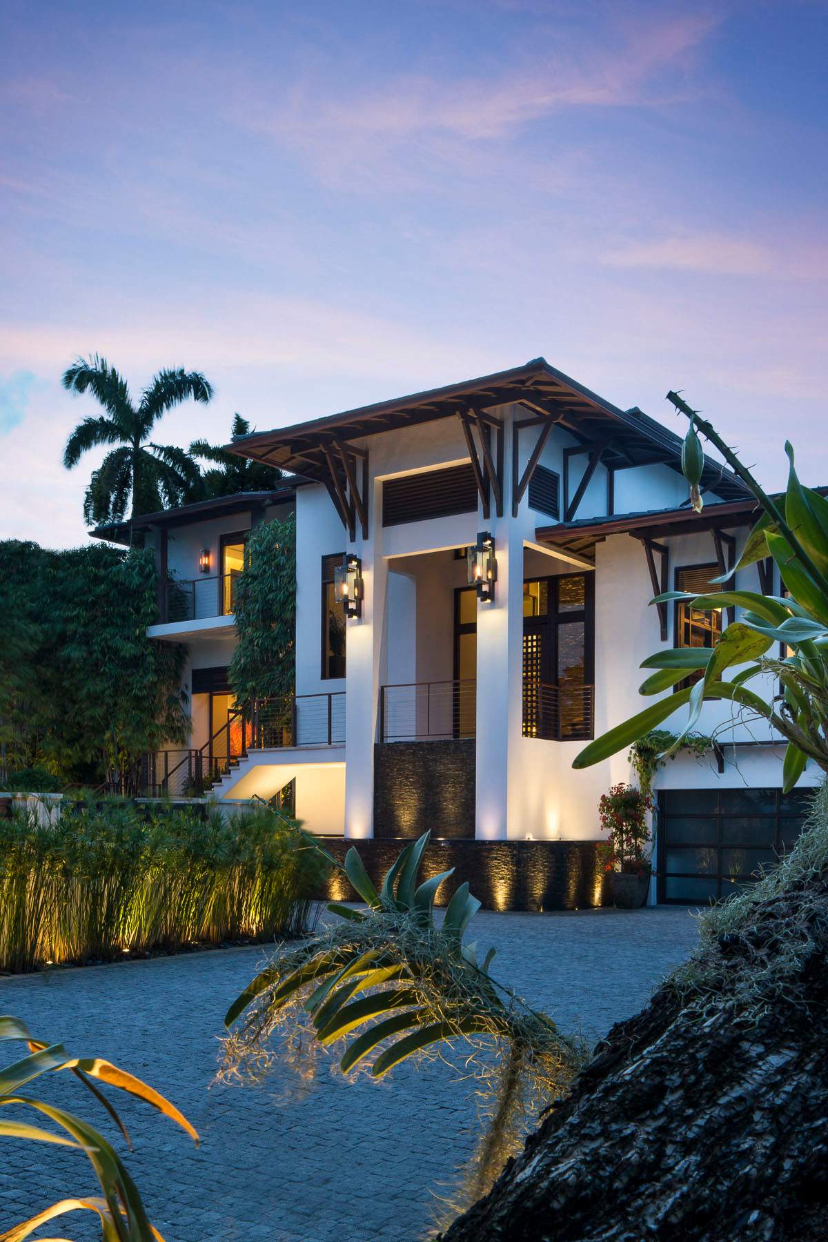 Custom Outdoor Lighting and Exterior Fixture Installation for Modern Homes by Solara Custom Living