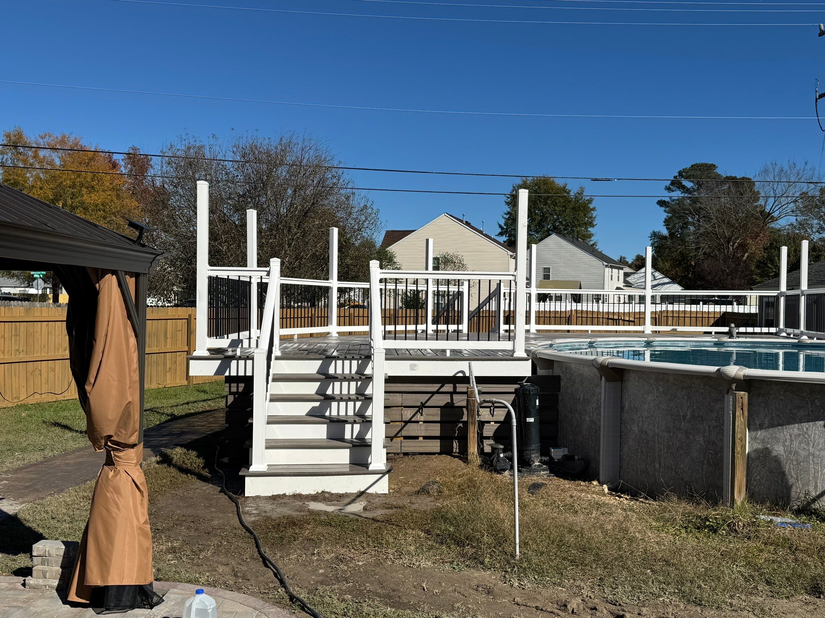 Stunning New Deck! by Tidewater Fence