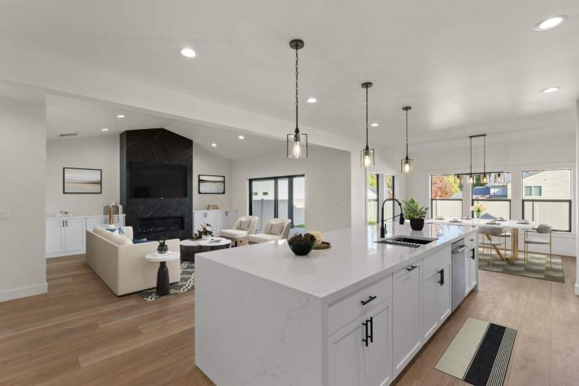 Modern New Home In Hayden by Coeur D Alene Painting Group