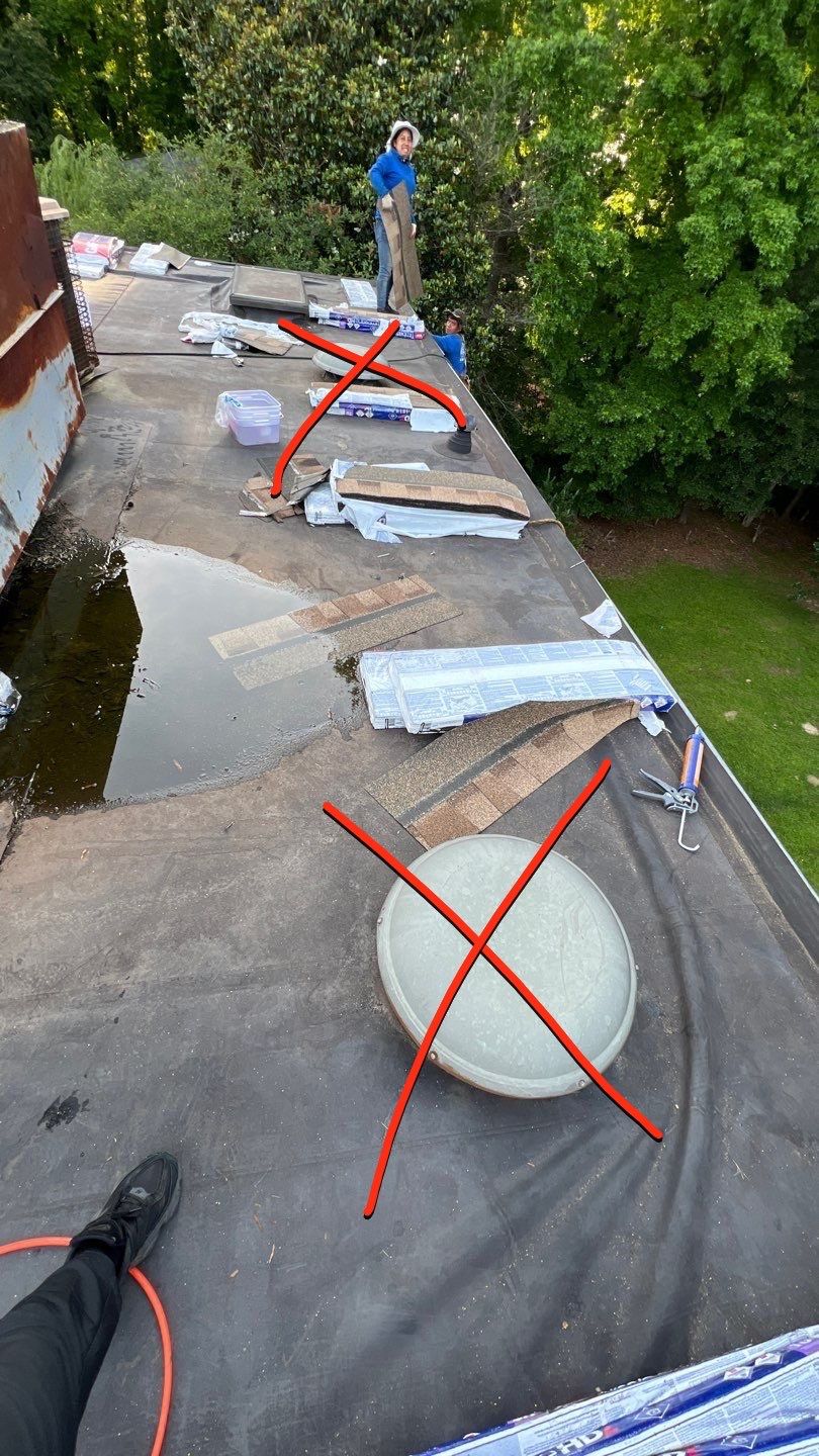 Commercial Flat Top Roof by Roof Bullies