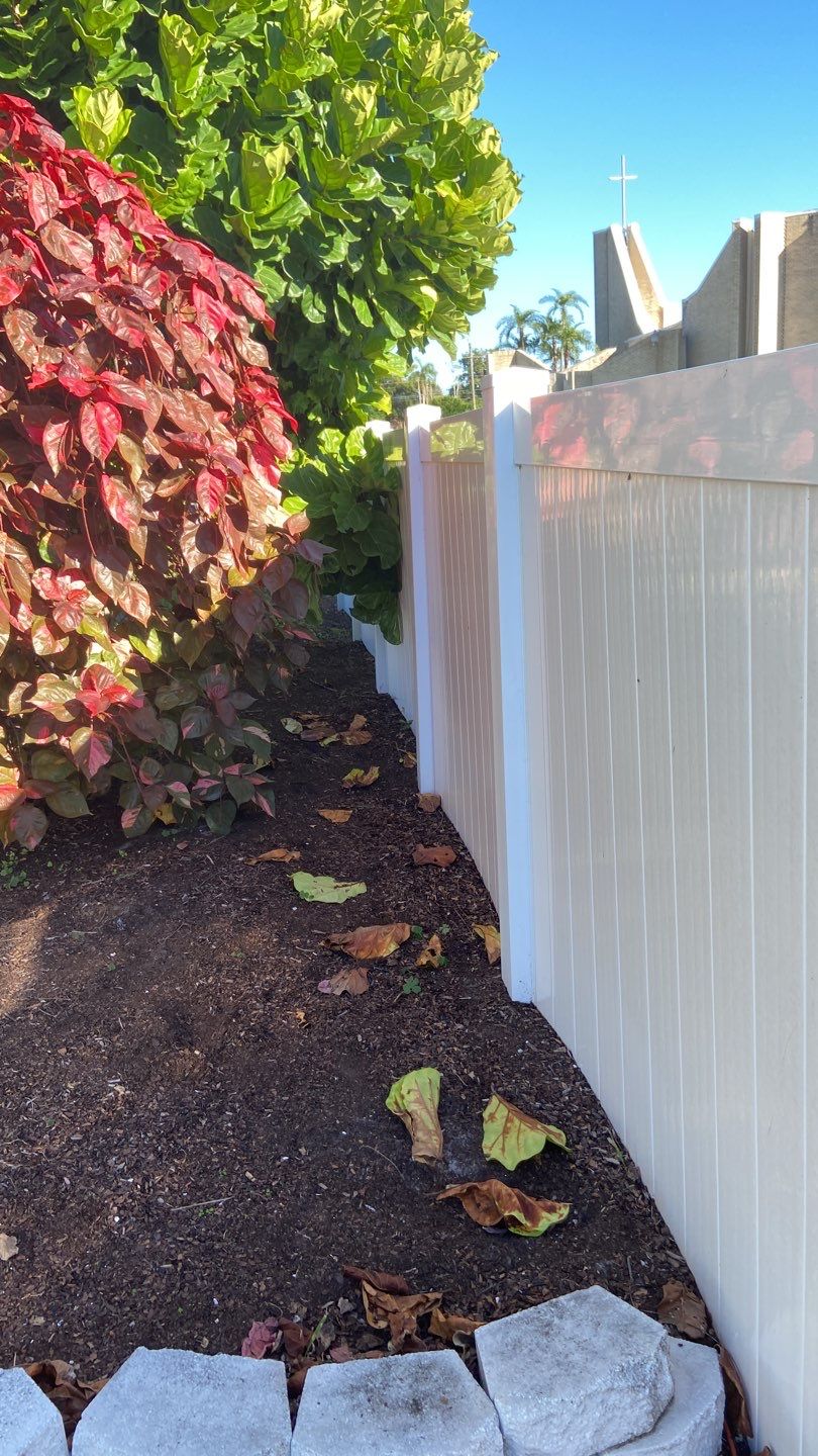 Bradenton FL 6 ft. Tall White Vinyl Privacy Fence  by Asap fence and gates, LLC