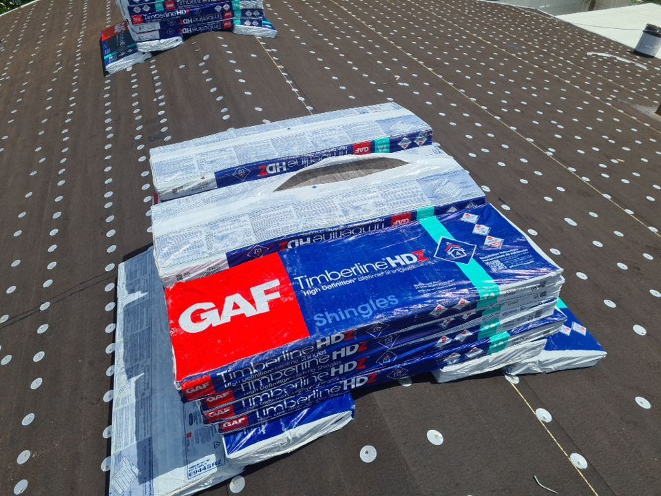 Residential Roofing Installation using GAF by BLUES BROTHERS ROOFING