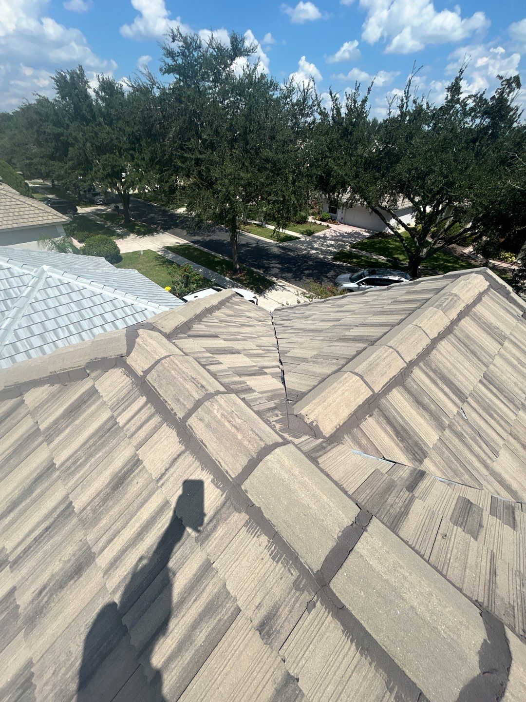 Concrete Tile Roof Repair and Gutter Maintenance in Orlando by Fortified Roofing Solutions Corp.