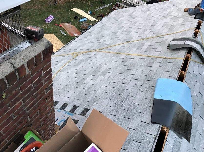 Residential Roofing Installation  3 Tap Shingles by Alpha Design Services