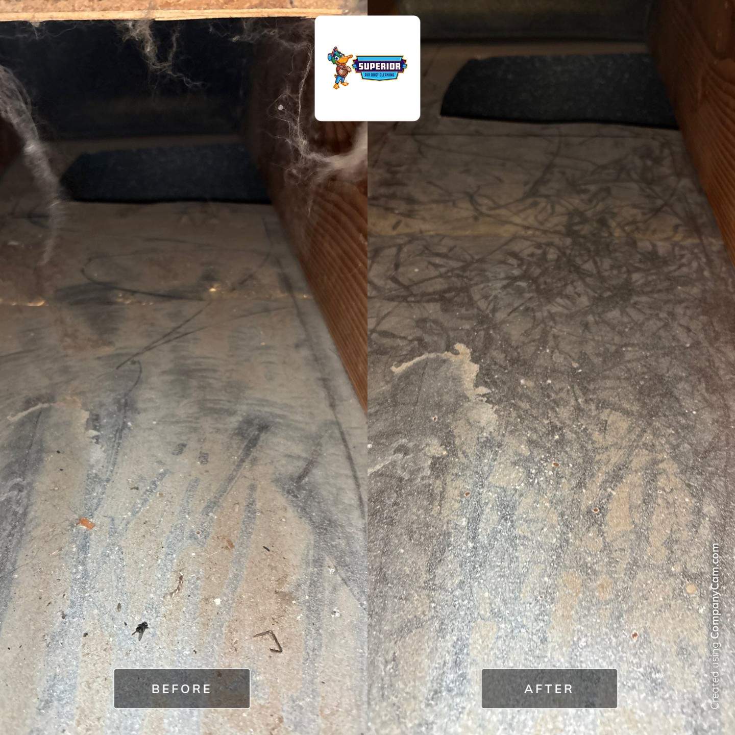 Air Duct Cleaning With a Vacuum Truck in Deerfield, OH by Superior Air Duct Cleaning