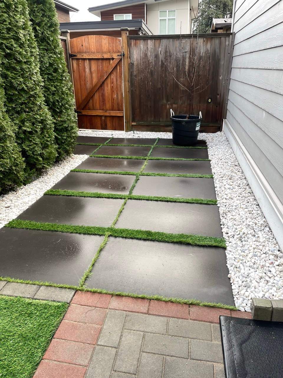 Pet-Friendly Artificial Grass Installation in North Vancouver by YVR Construction Group