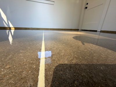 Speckled Epoxy Floor Installation and Concrete Refinishing in Nunica