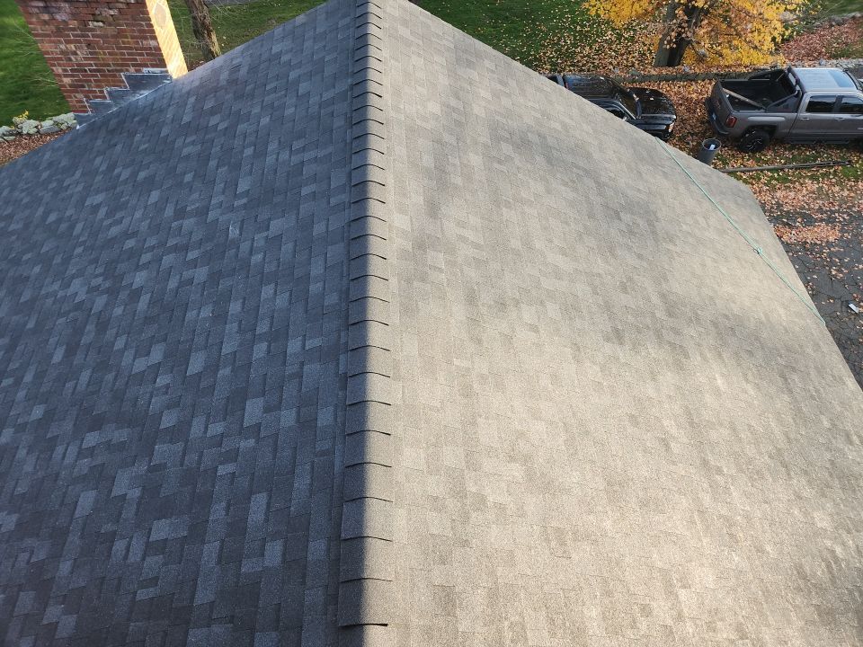 Residential Roofing Installation using Owens Corning TruDefinition Onyx Black by A Plus Exterior