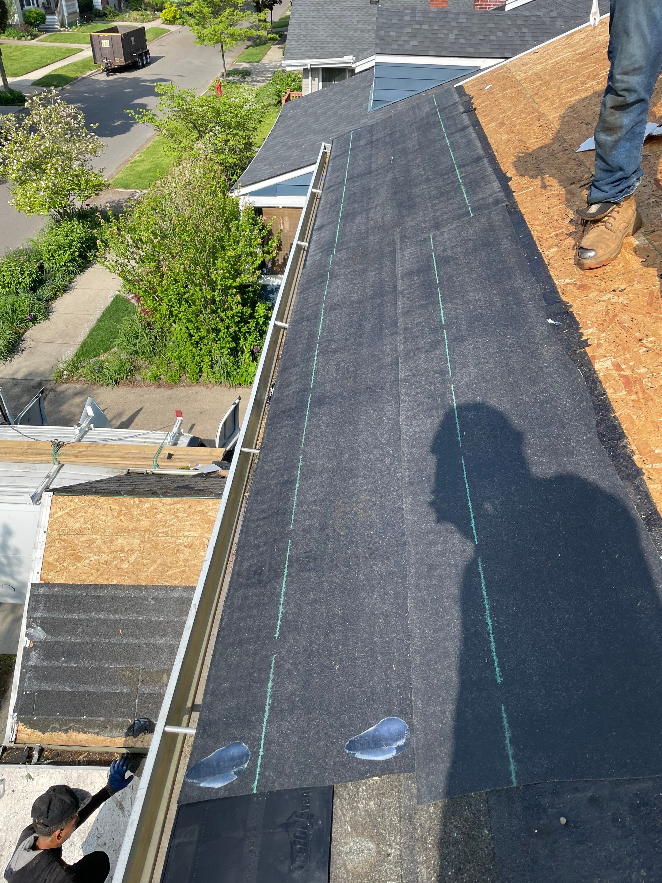 Project in Ferndale by Eave Roofing