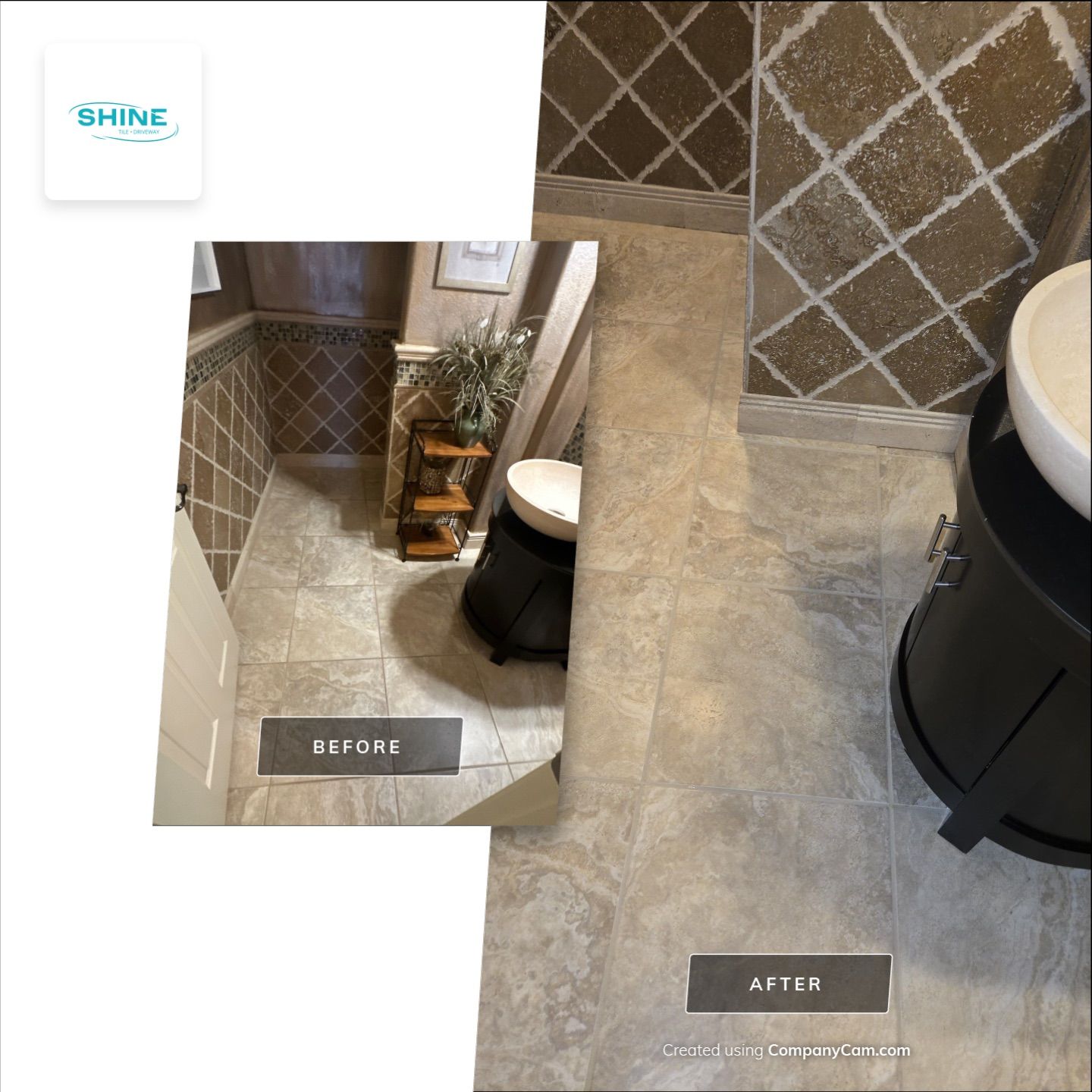 Project in Helotes by SHINE Tile and Grout Cleaning