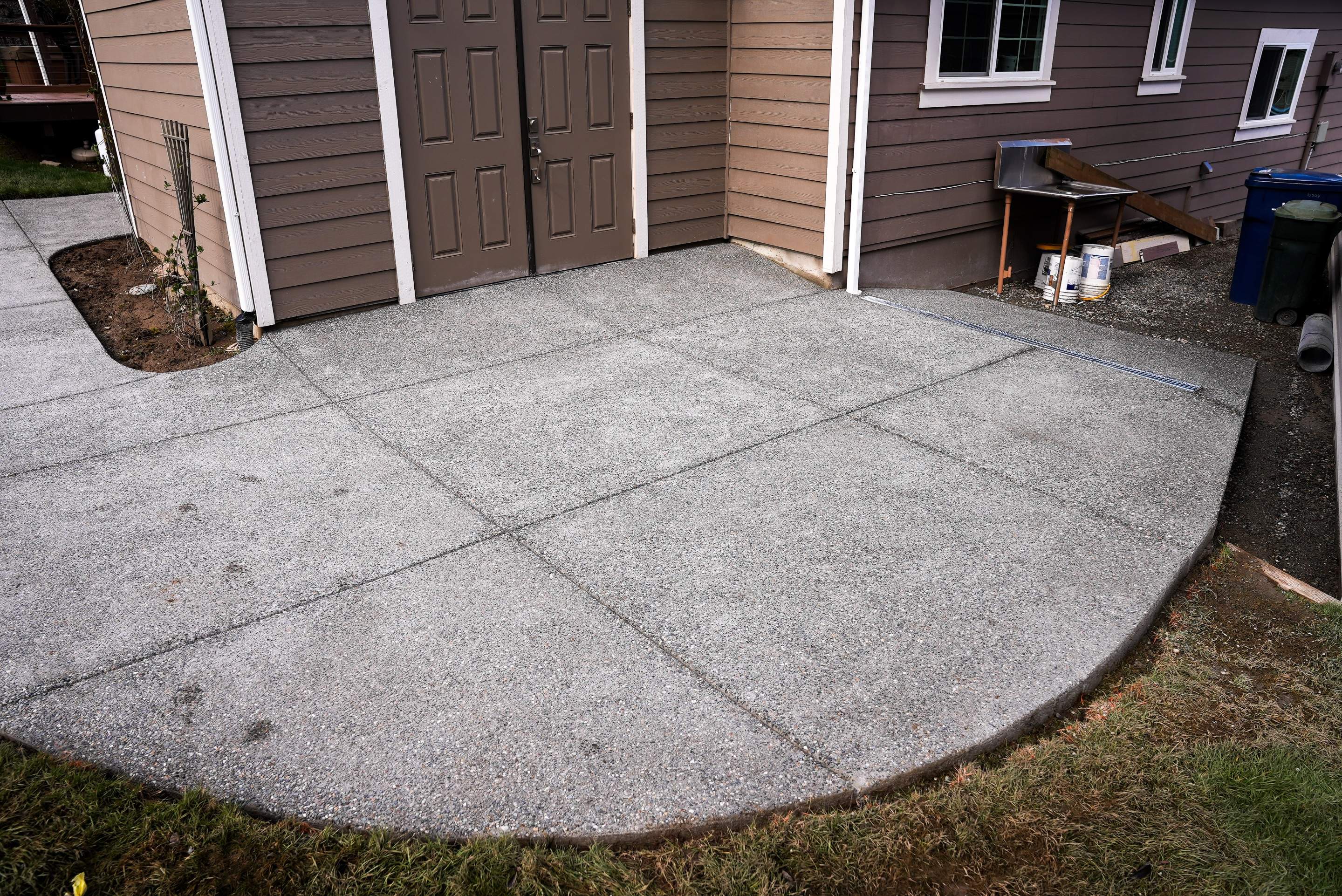 Wayne | Concrete patio & Walkway by Jireh Asphalt & Concrete Inc 