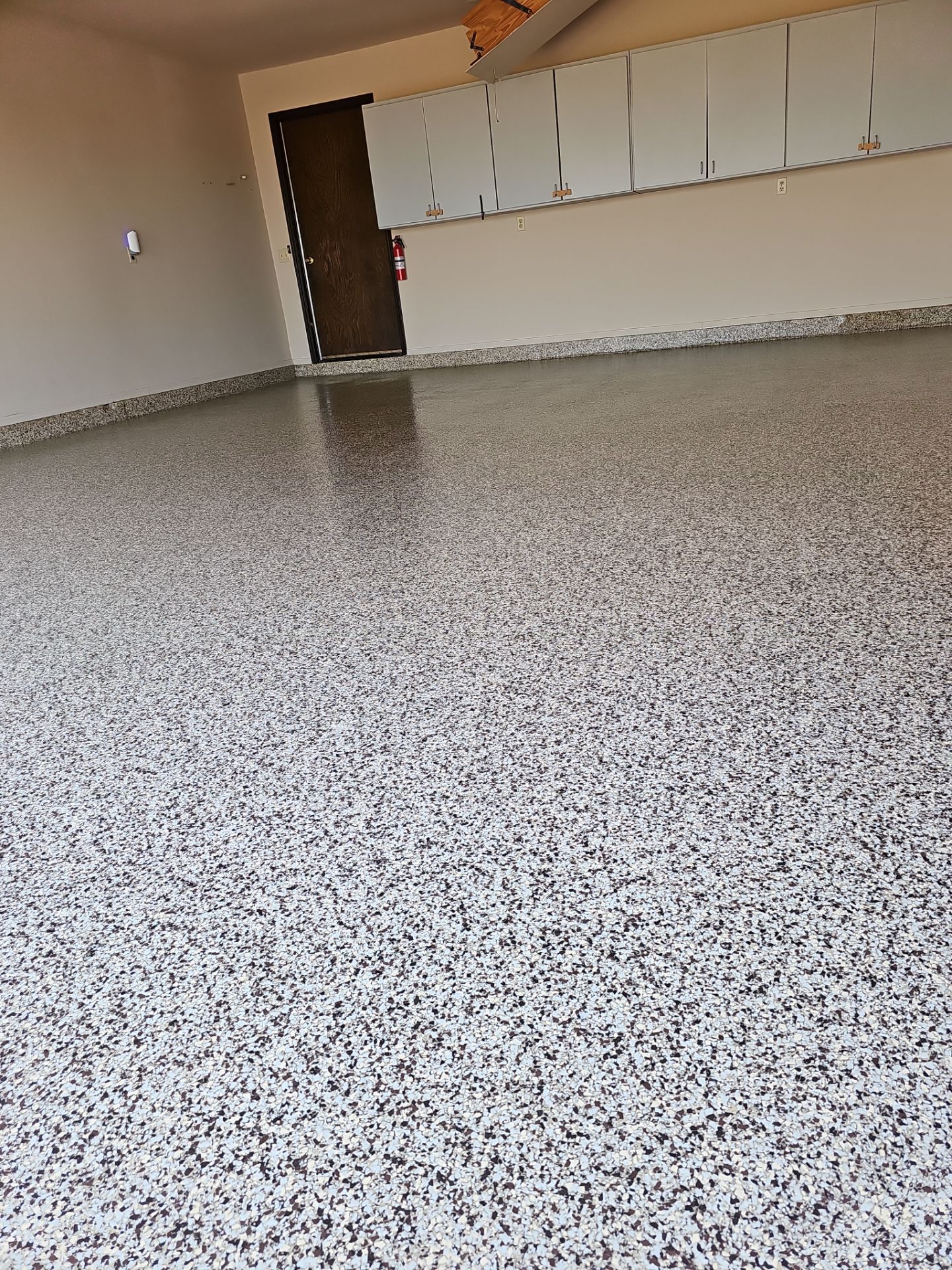 Garage Floor Coating with Cordwood by Copperhead Coatings