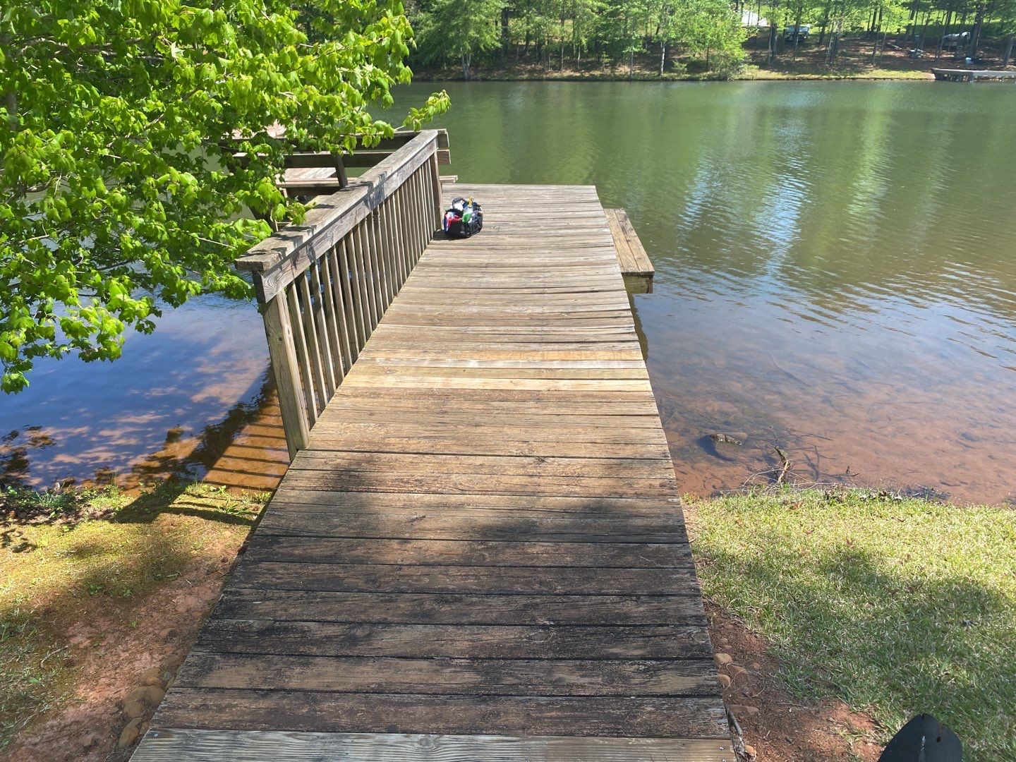 Dock using Wood Sealant by DuraSeal