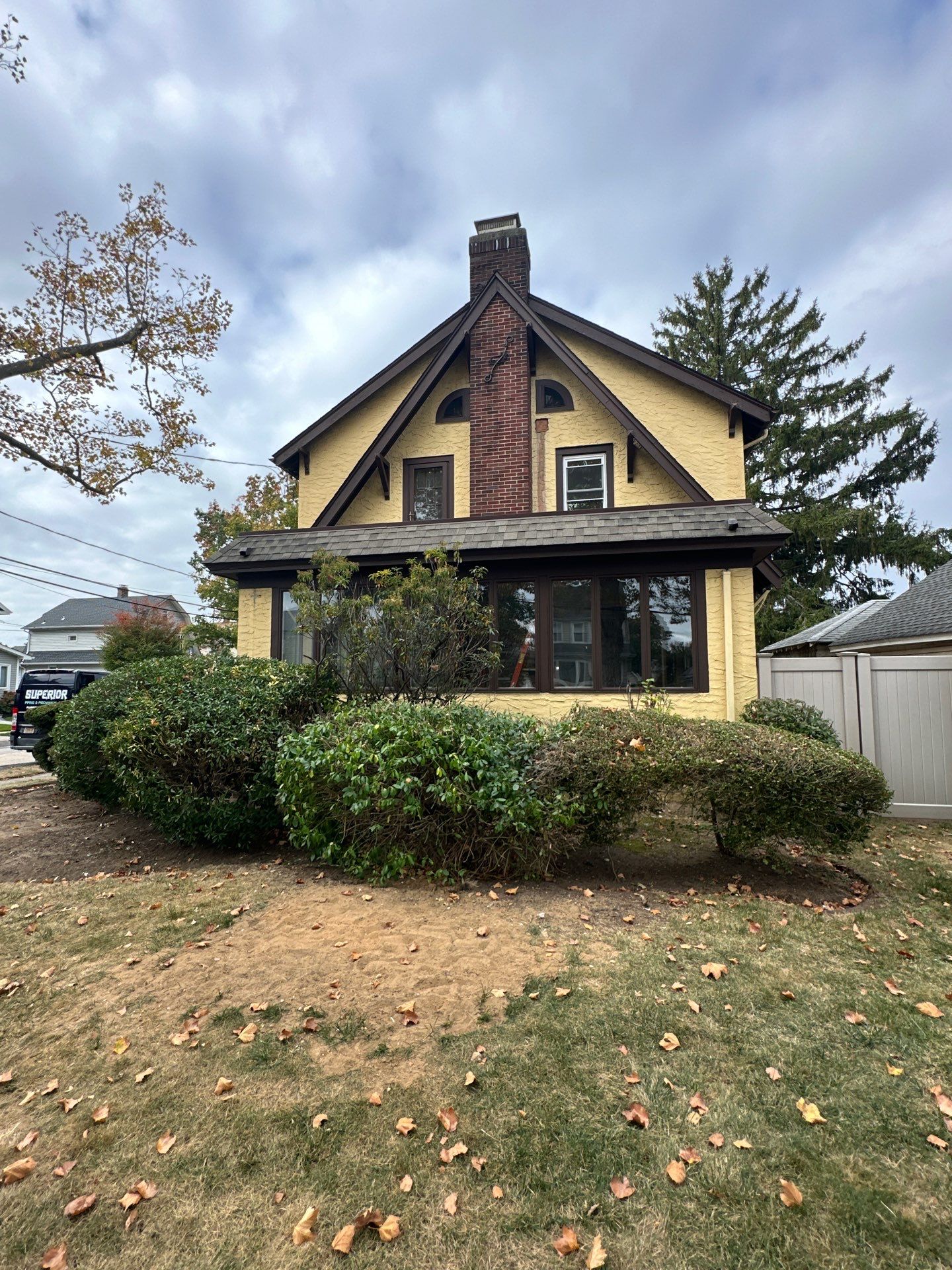 Roof Drainage Installation in Lynbrook, NY** 🌟🏡 by Above All Gutters 