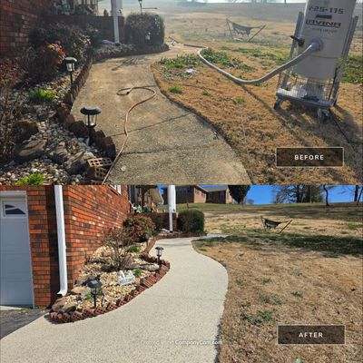 Sidewalk & Basement Using Shoreline