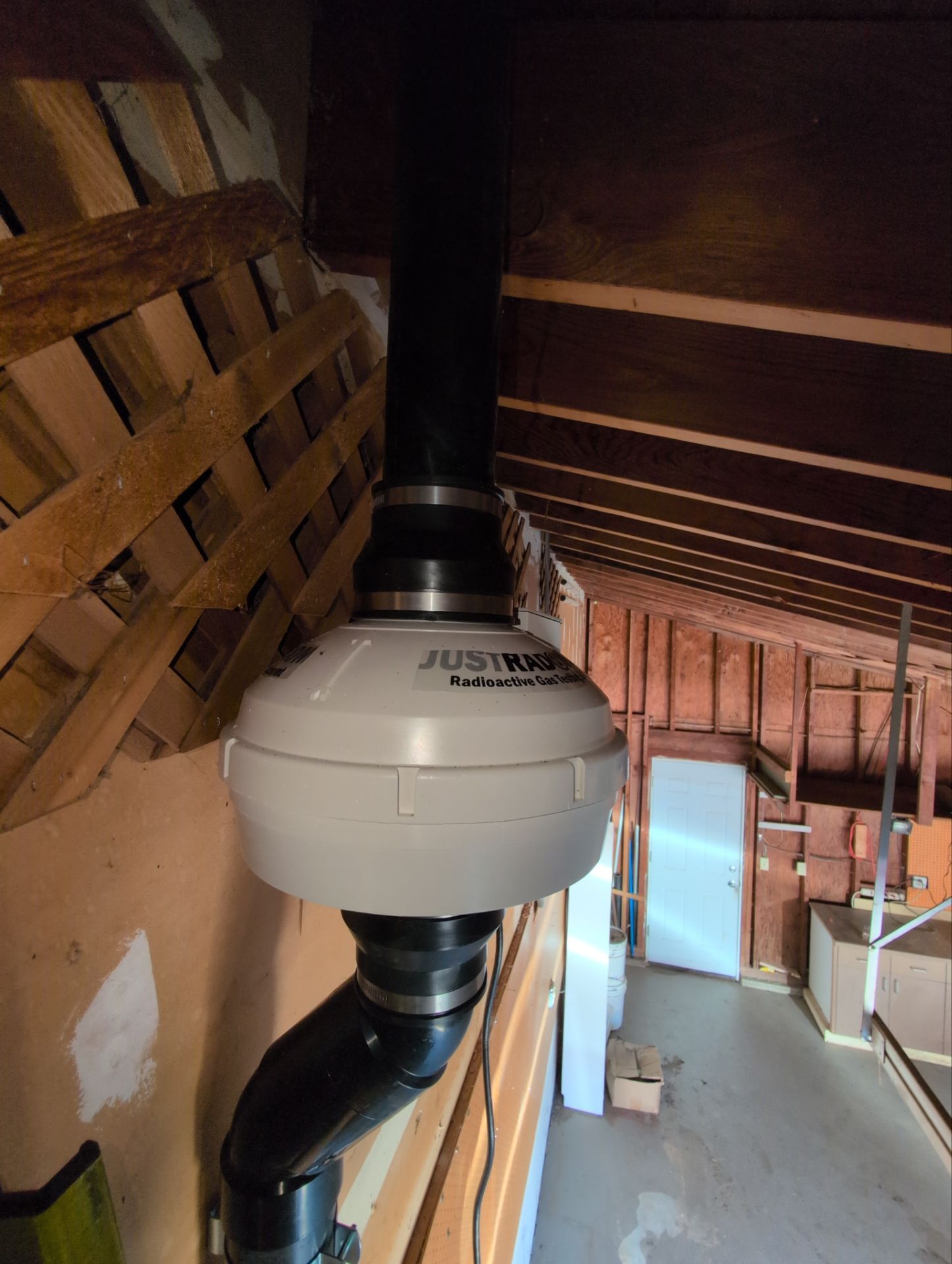 Attic Installation by JustRadon.Com