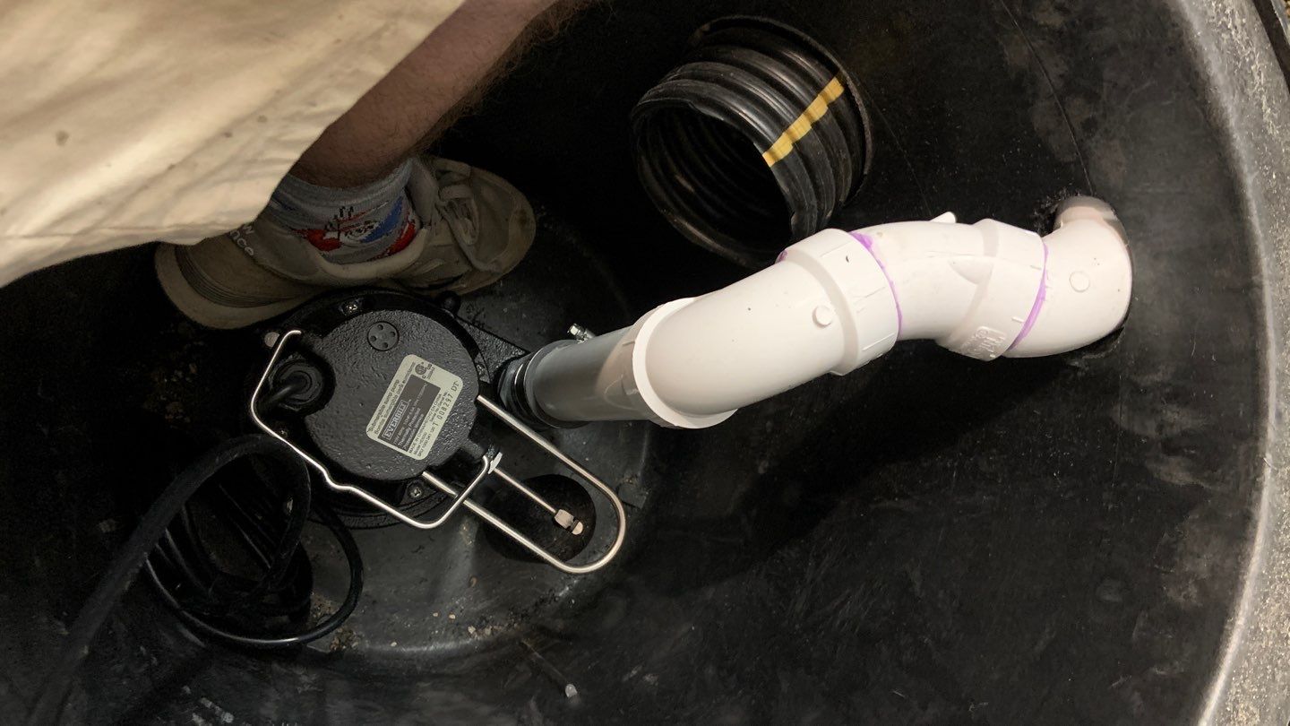 Interior Drain Tile in St. Louis Park by Waterproofing Northeast