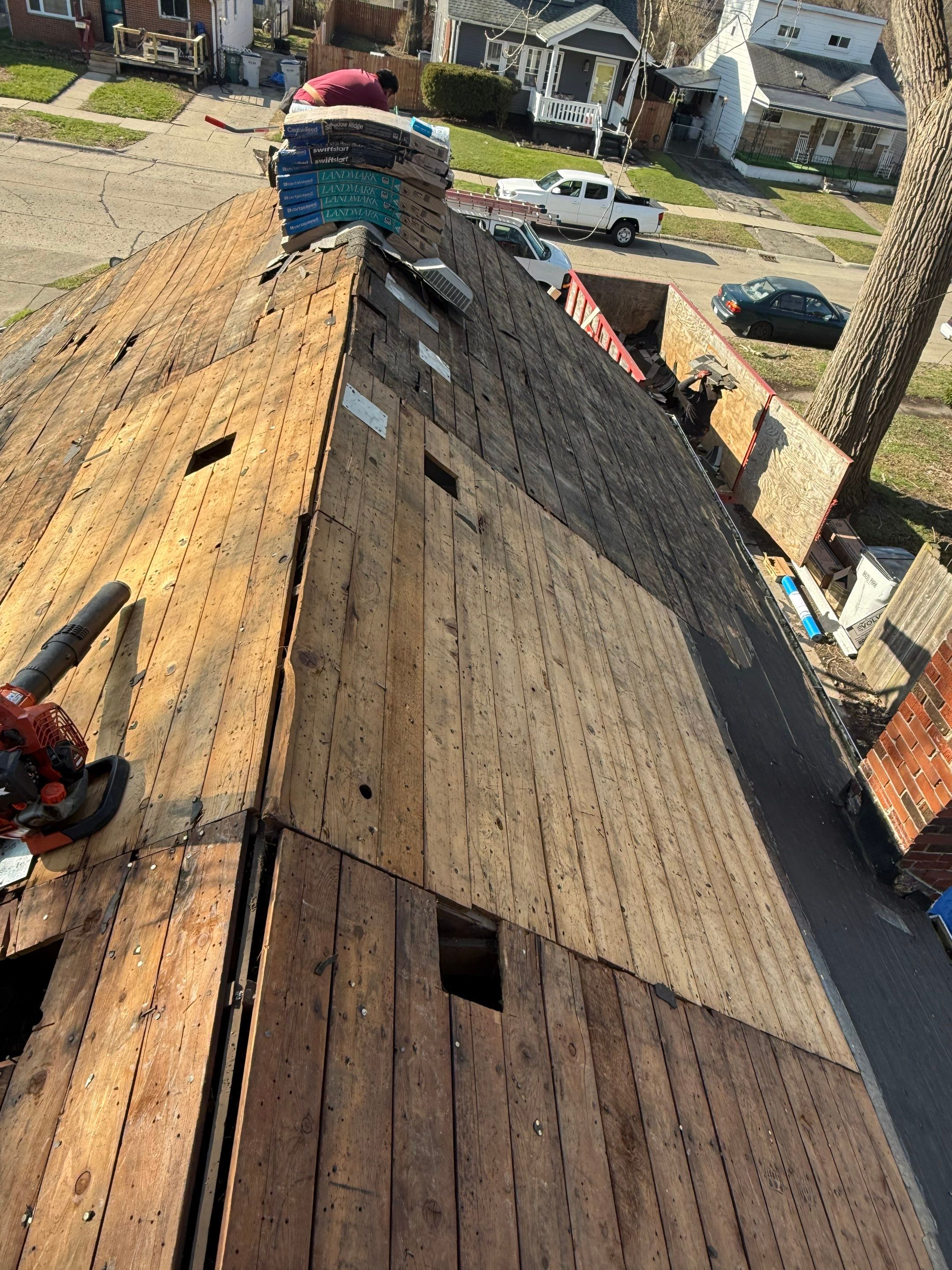 Project in Hazel Park by Eave Roofing