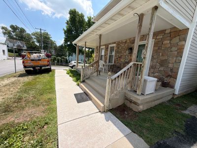 Whole-Property House Washing for Vinyl Siding and Stone Accents in Sykesville