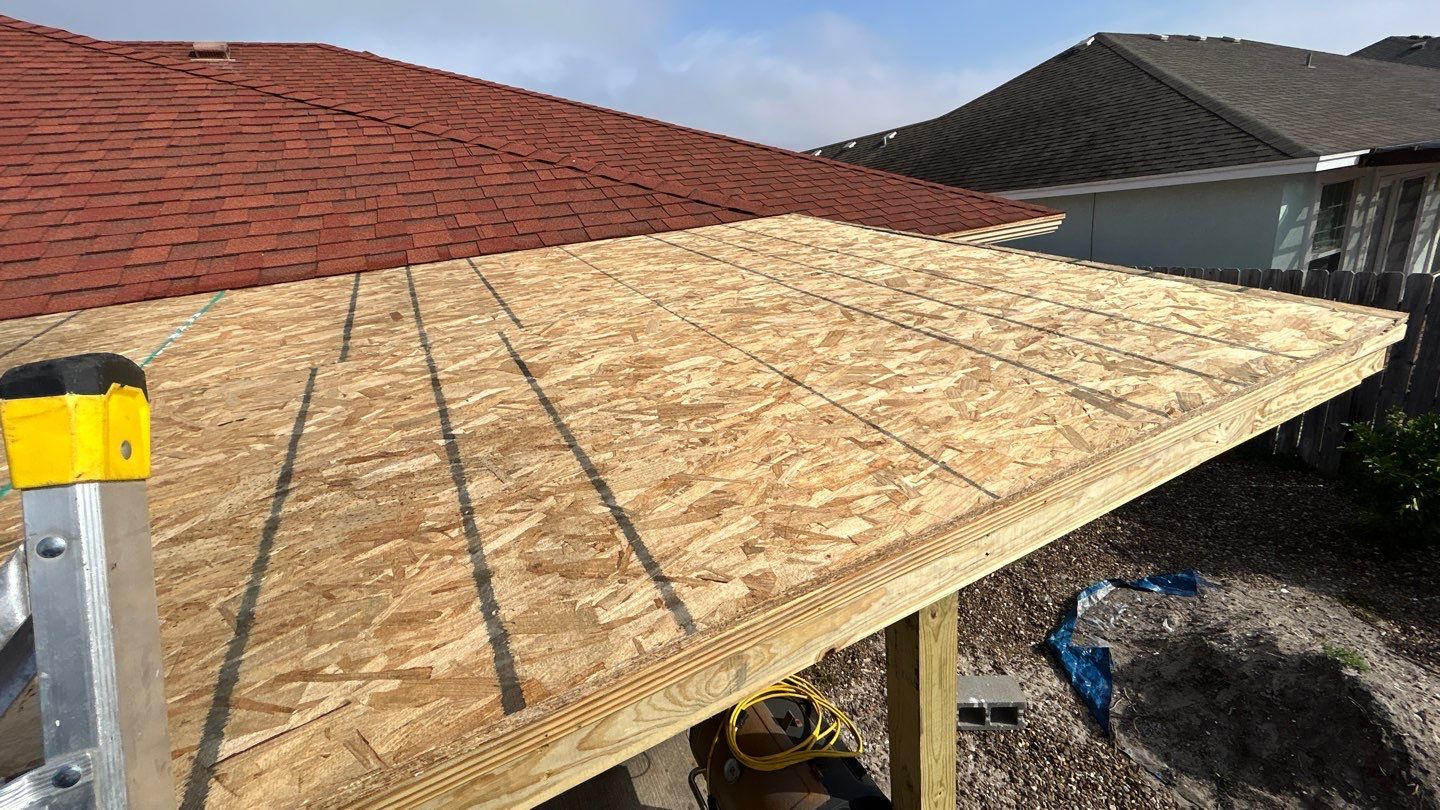 Residential Roofing Installation using Flat Roof System by Lighthouse Roofing