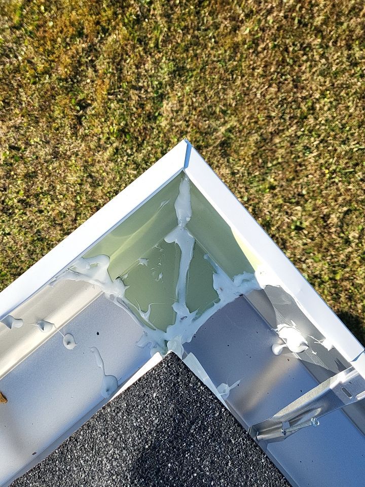 Gutter Installation using K-Style Seamless Gutters by Gutter Professors