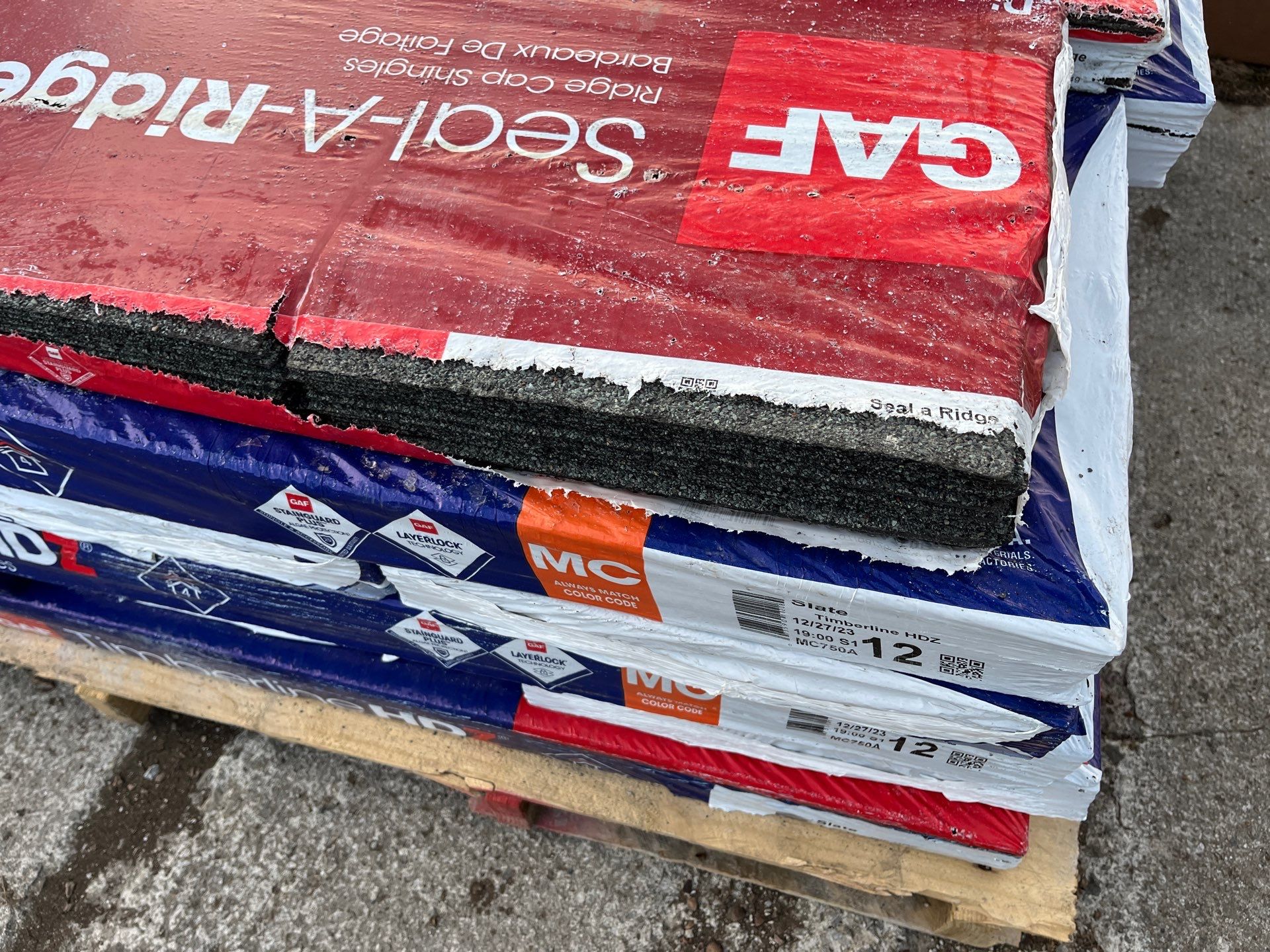 Residential Roofing Installation using GAF Timberline HDZ Slate by Nitro Roofing and Construction