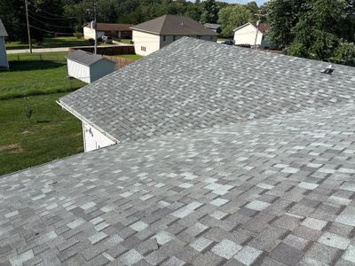 Residential Roof + Gutters & Downspouts Install 