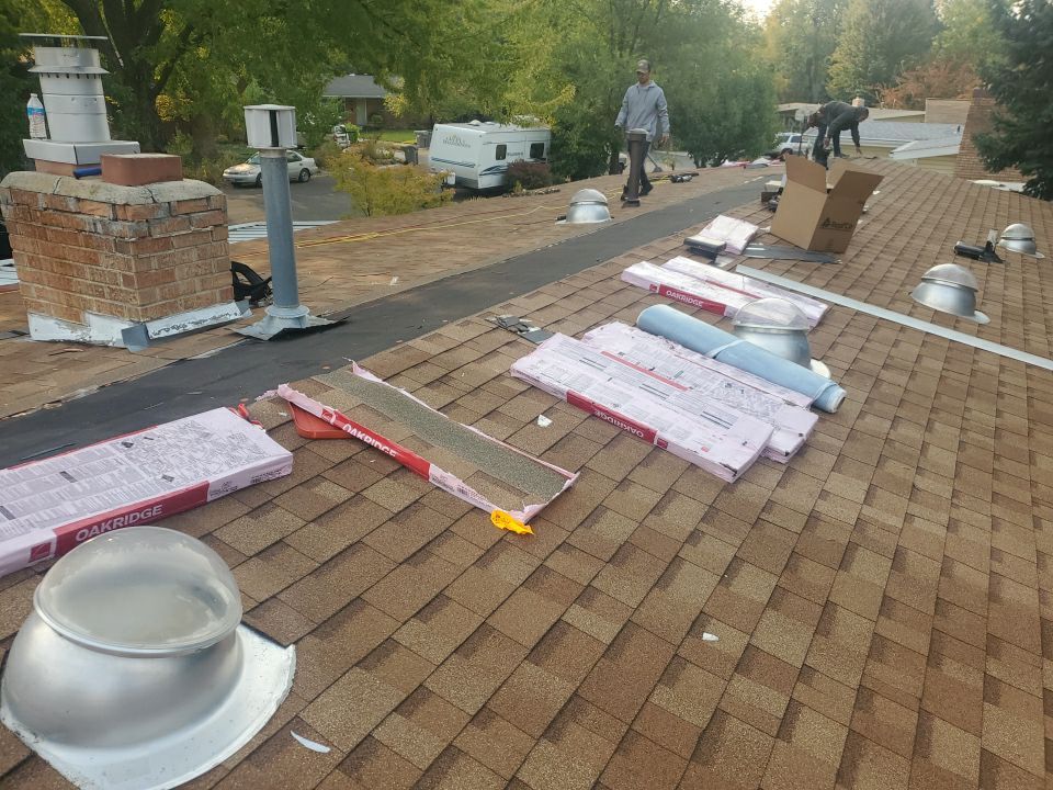 Boise Idaho Low Pitched Residential Roofing Installation using Owens Corning by ID Roofing LLC