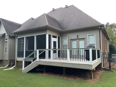 Tiffany Estates - Composite Deck Installation 