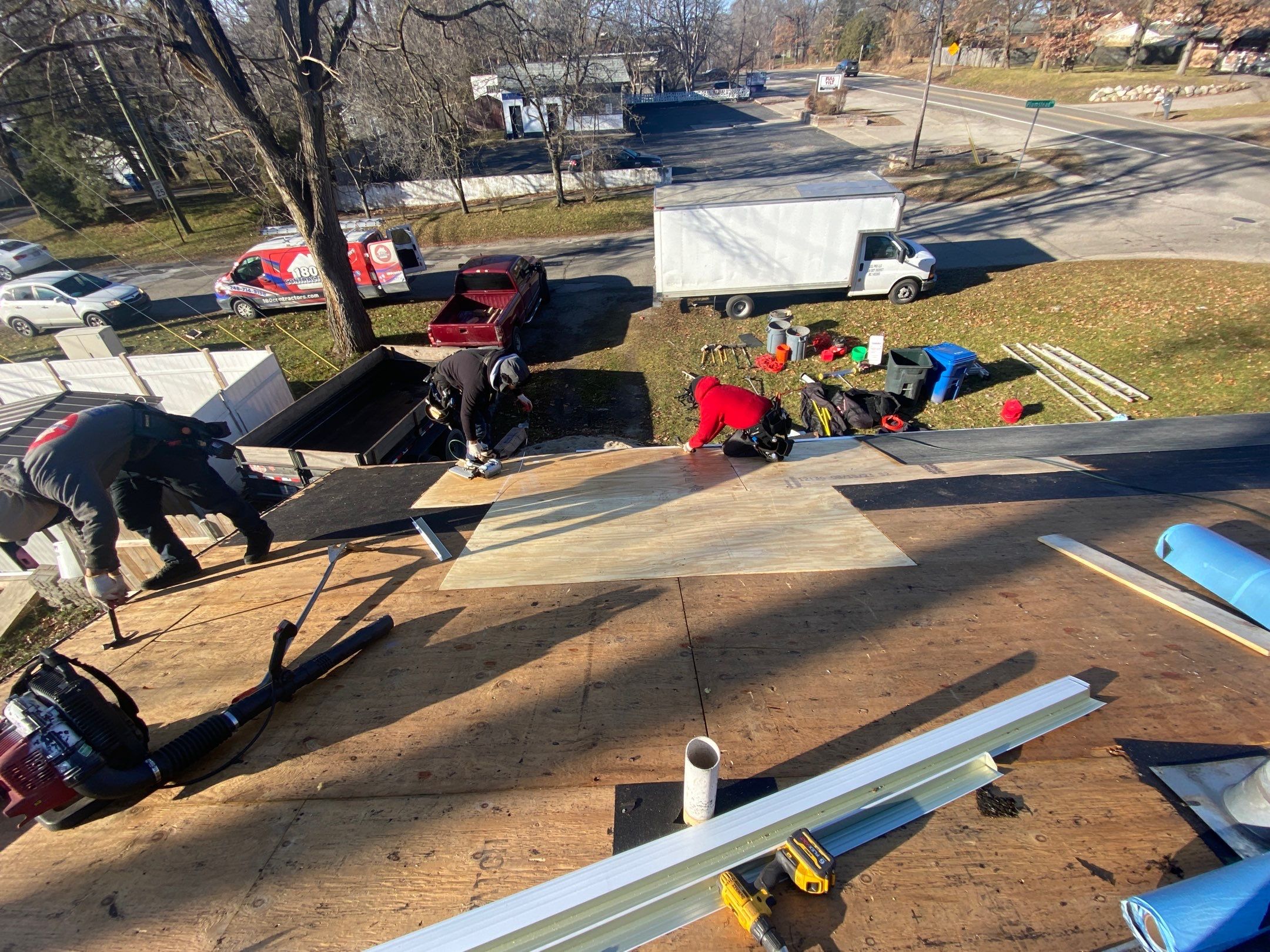 Roof Replacement using CertainTeed Landmark Pro by 180 Contractors