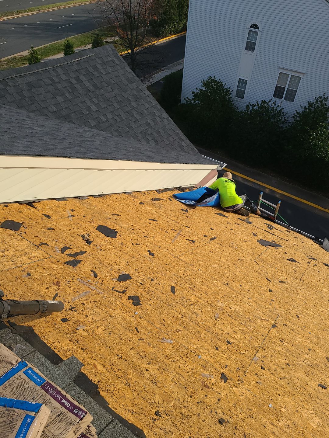 Herndon: Residential Roof Replacement with CertainTeed Landmark Pro in Max Def Moire Black by RM Banning, Inc.