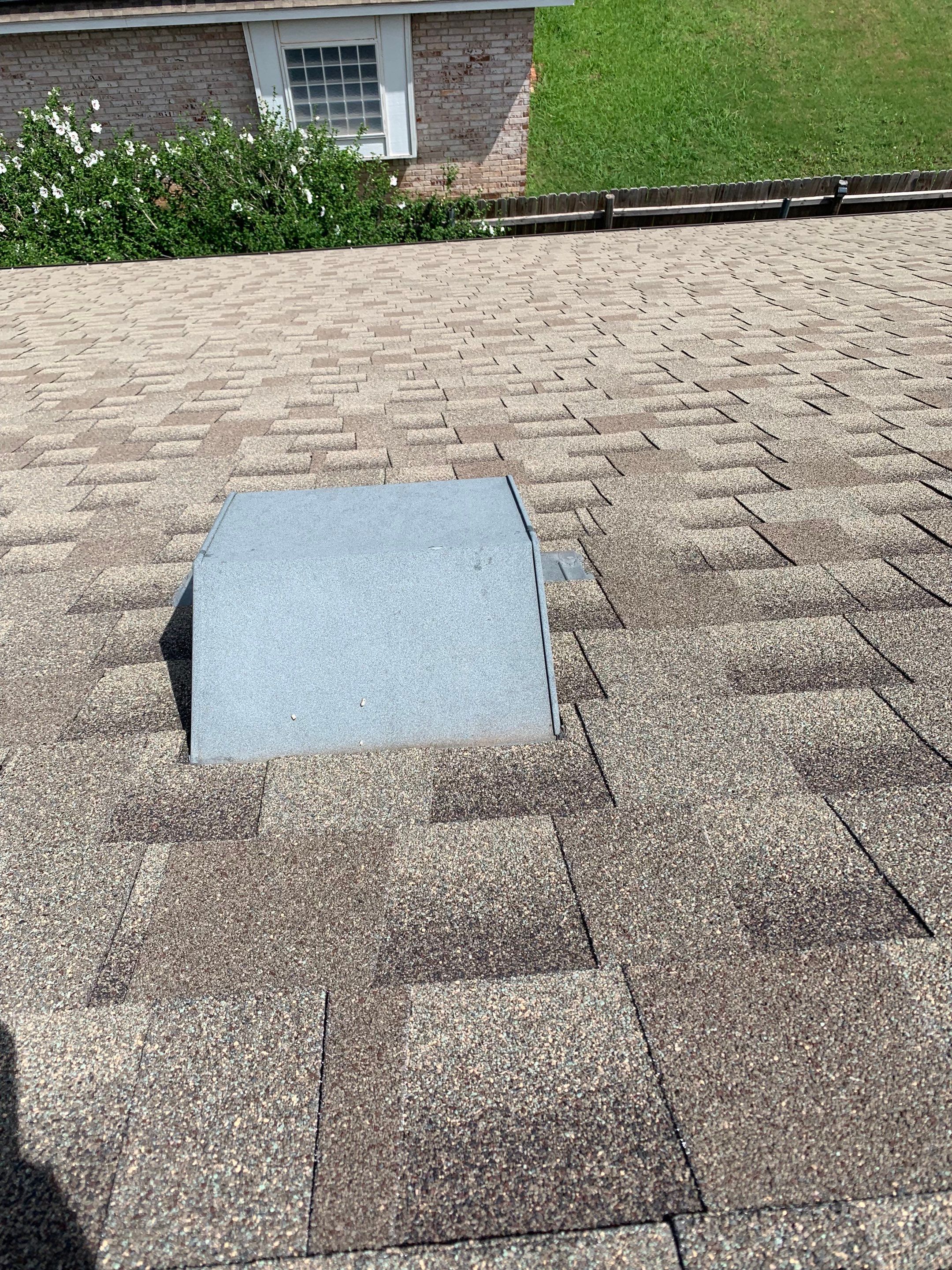Reroof using GAF HDZ in Charcoal by Castillo Roofing