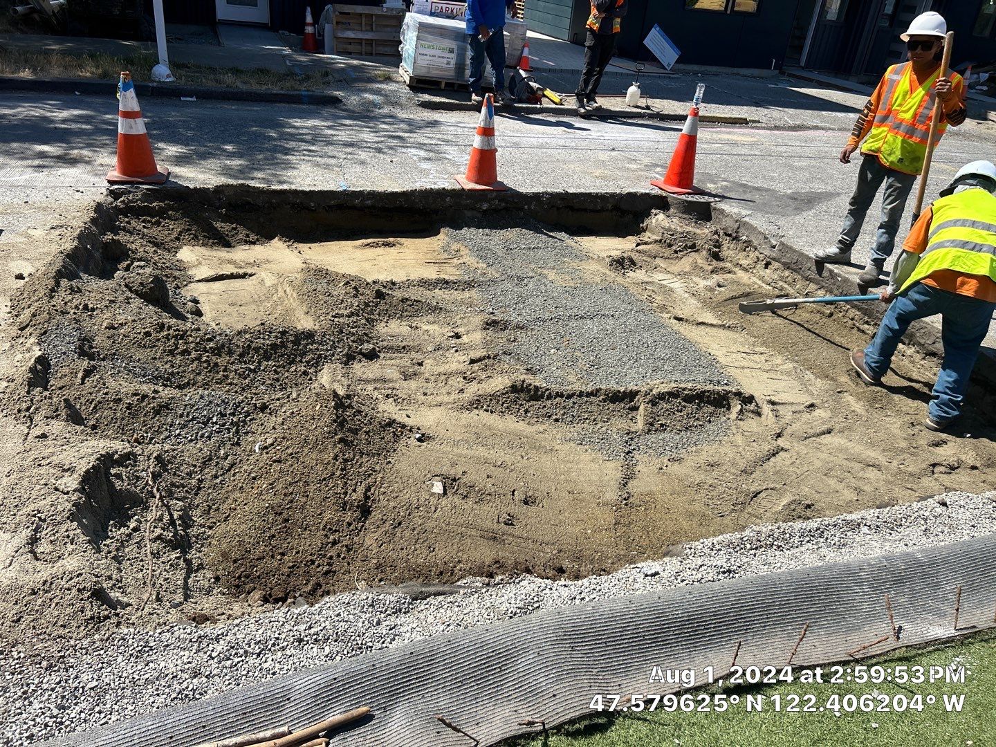 David | Street Concrete Pannels, Sidewalk & Curbing by Jireh Asphalt & Concrete Inc 