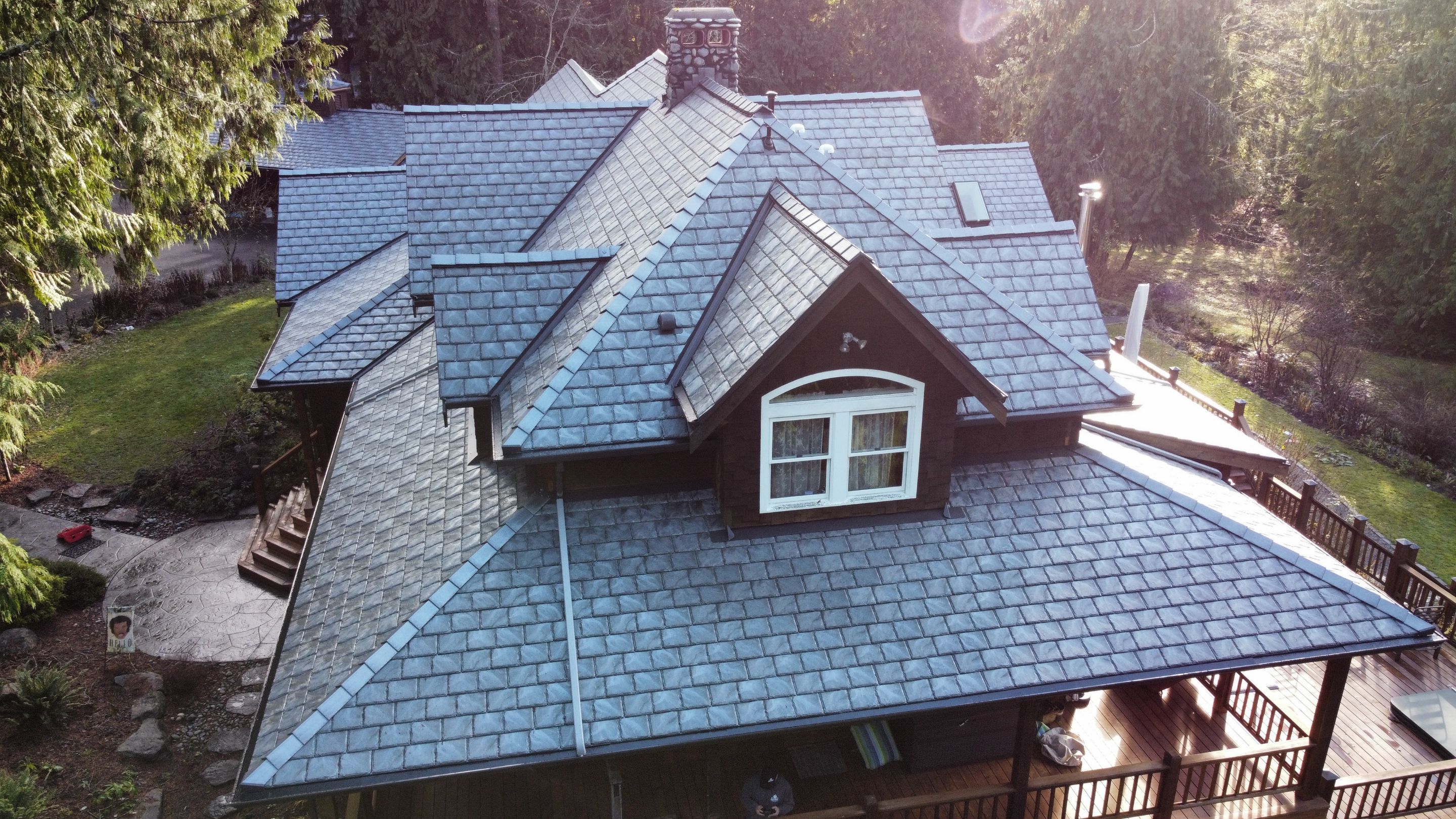 EuroShield Rubber Slate Roof using EuroShield: Rundle Slate in Woodinville by RoofSmart