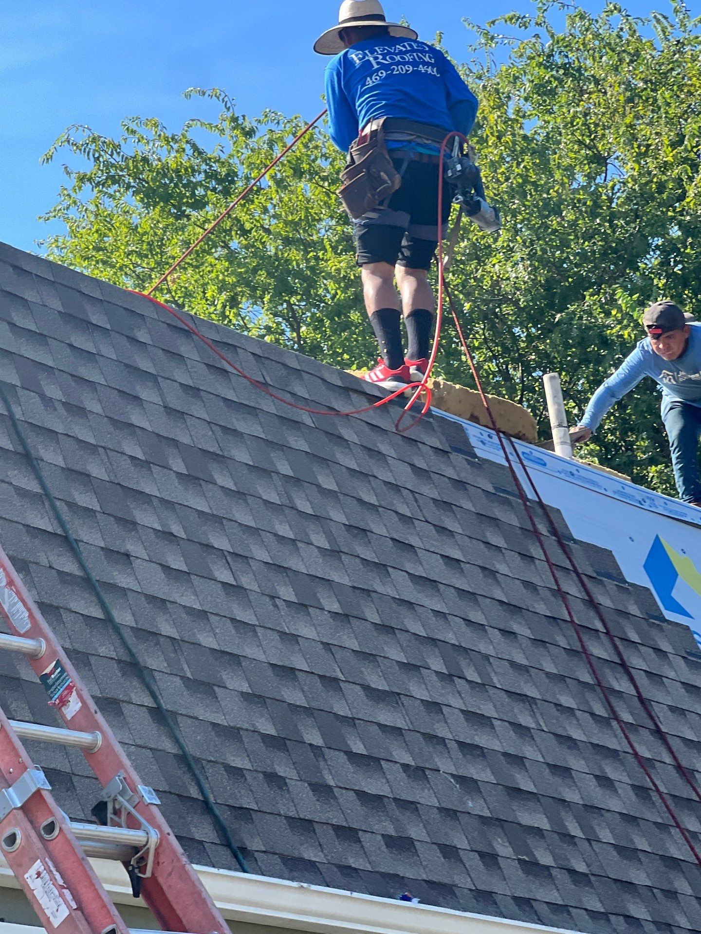 Residential Roofing Installation using GAF Timberline HDZ Weathered Wood by OneSource Roofing and Restoration
