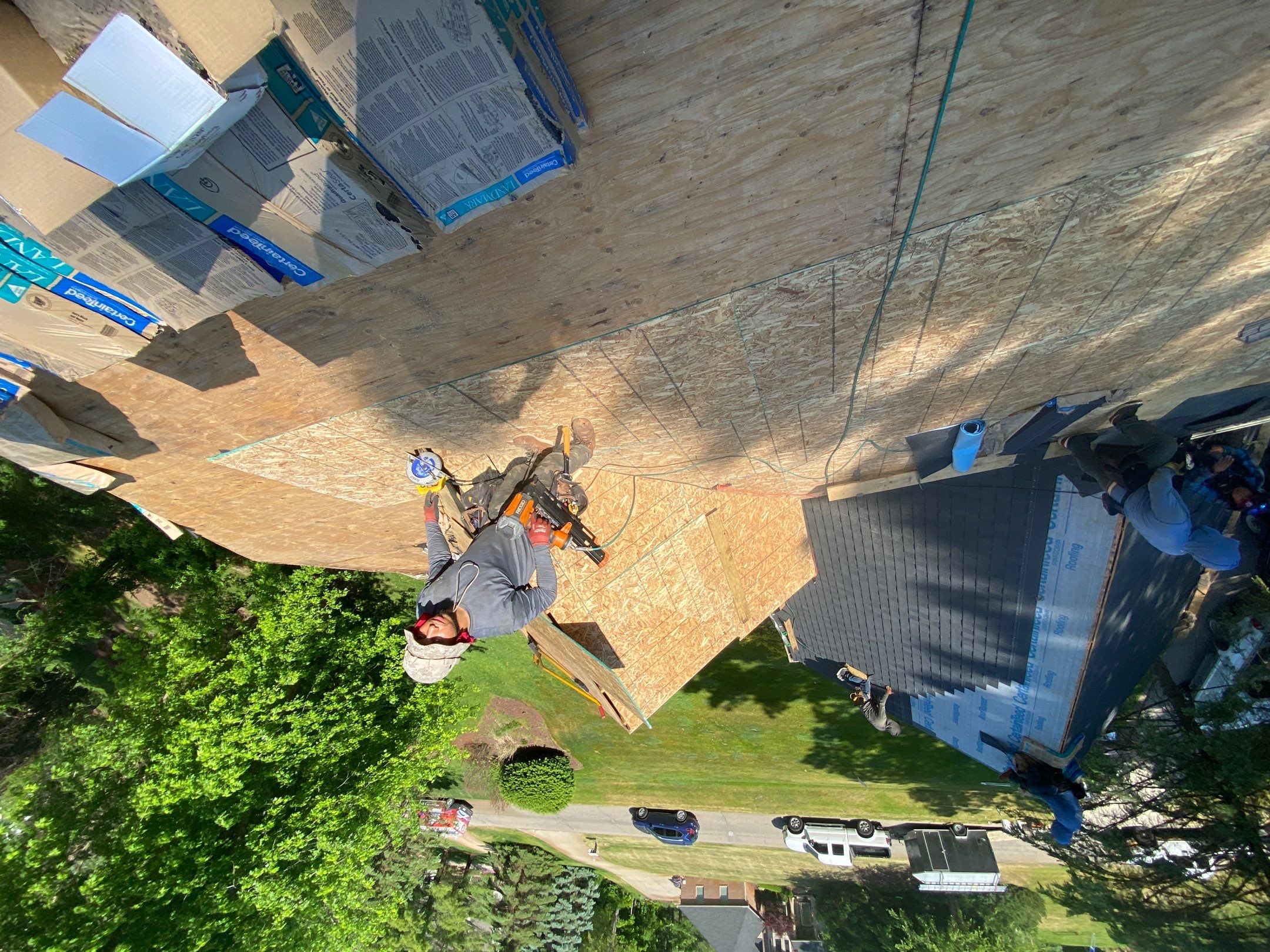 Roof Replacement using CertainTeed Landmark by 180 Contractors