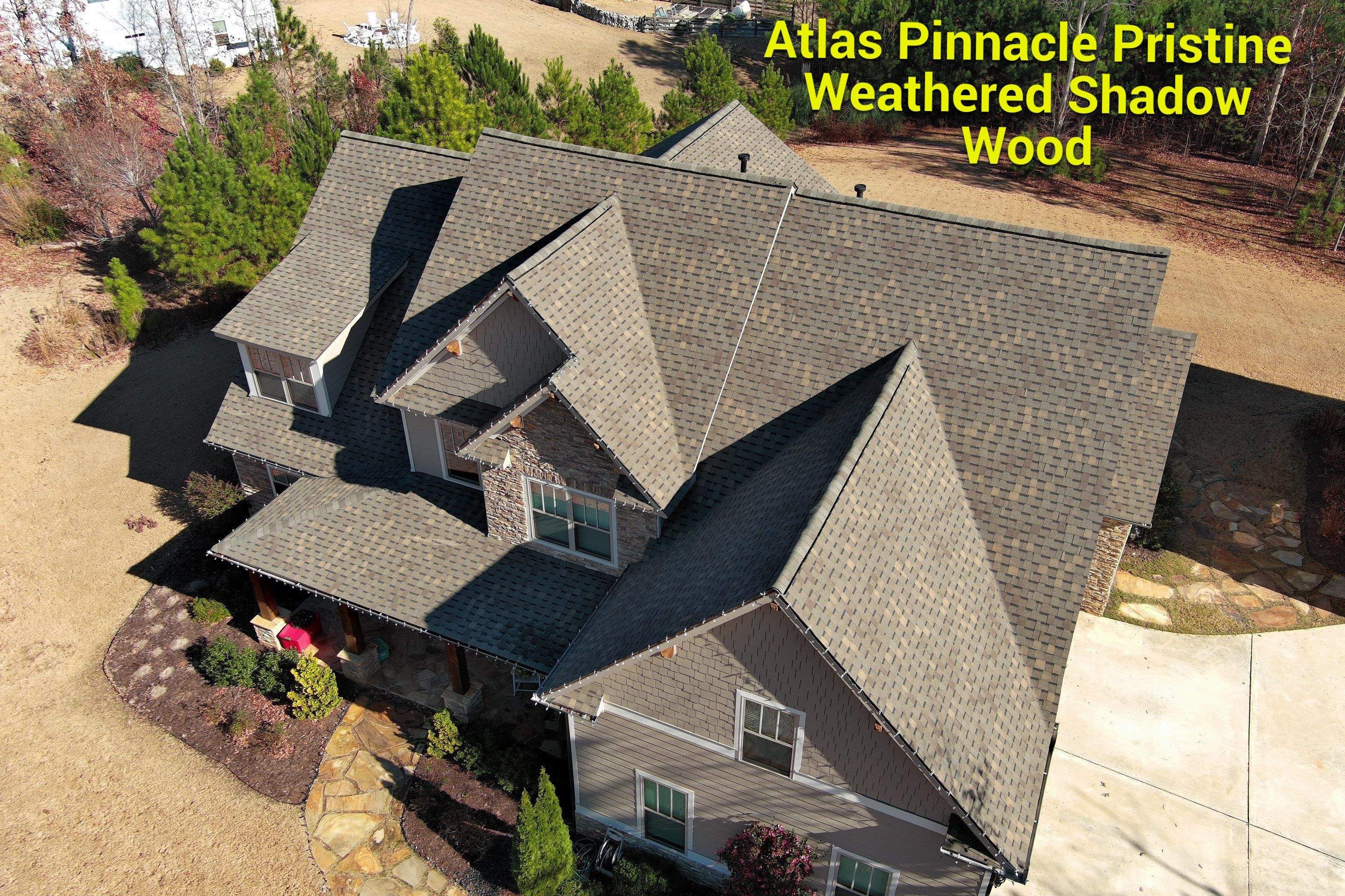 New roof installation and shingle colors by Rhino Restoration