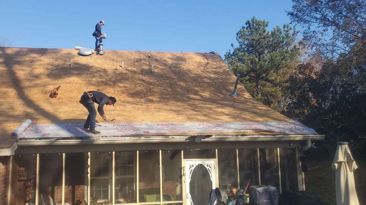 Residential Roofing Installation using Owens Corning by Inspector Roofing and Restoration