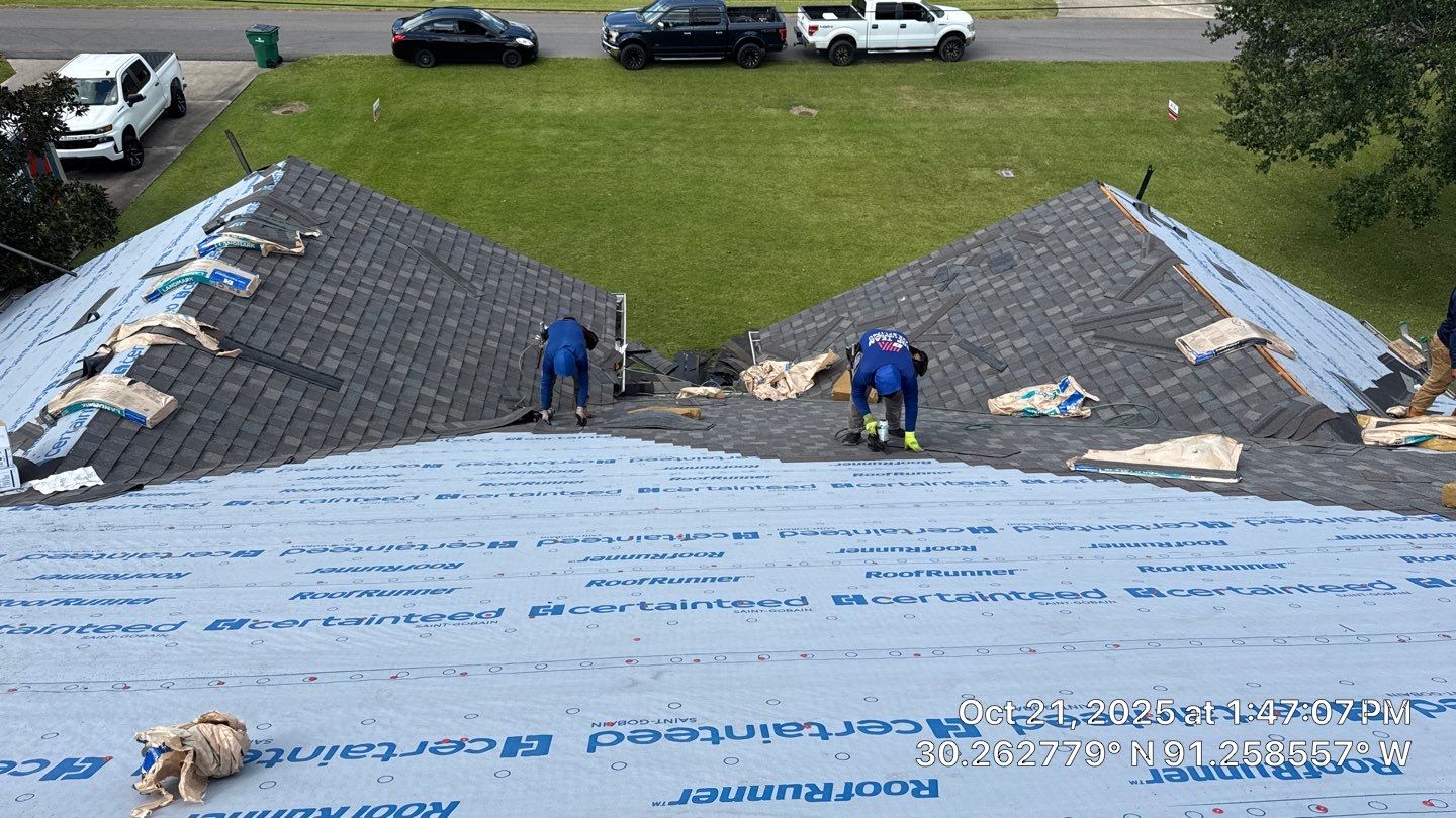 Certainteed Landmark Driftwood by Top Team Roofing & Construction