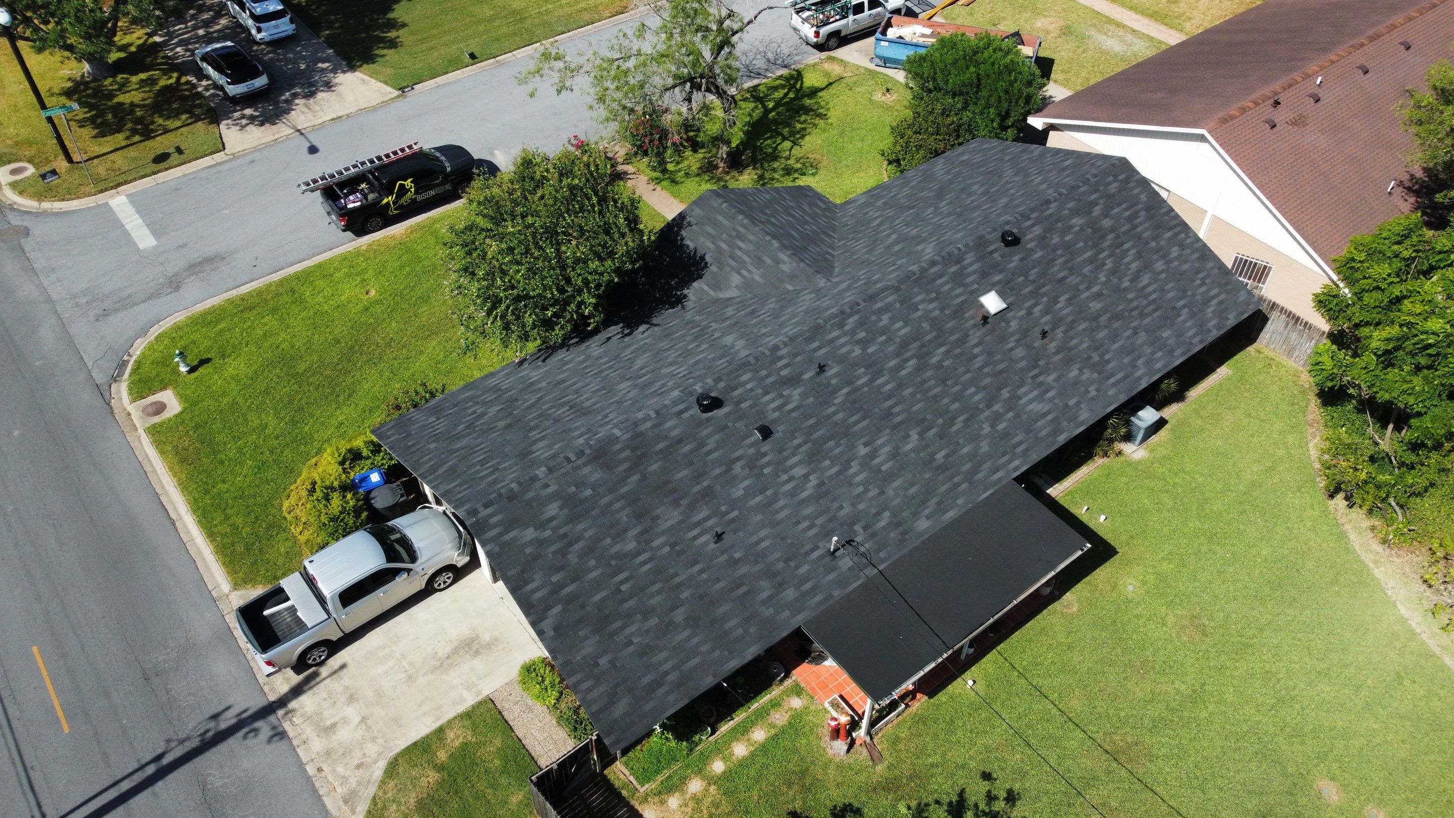 McCallen Roof Project  by Bison Roofing  