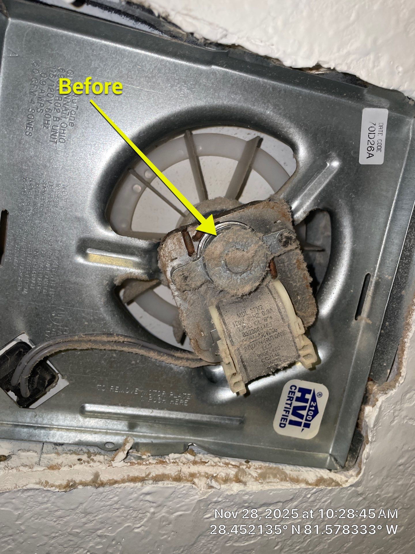 Air Duct and Bathroom Exhaust Fans Cleaning Boot Repair in Windermere by Hygienic Air, Inc